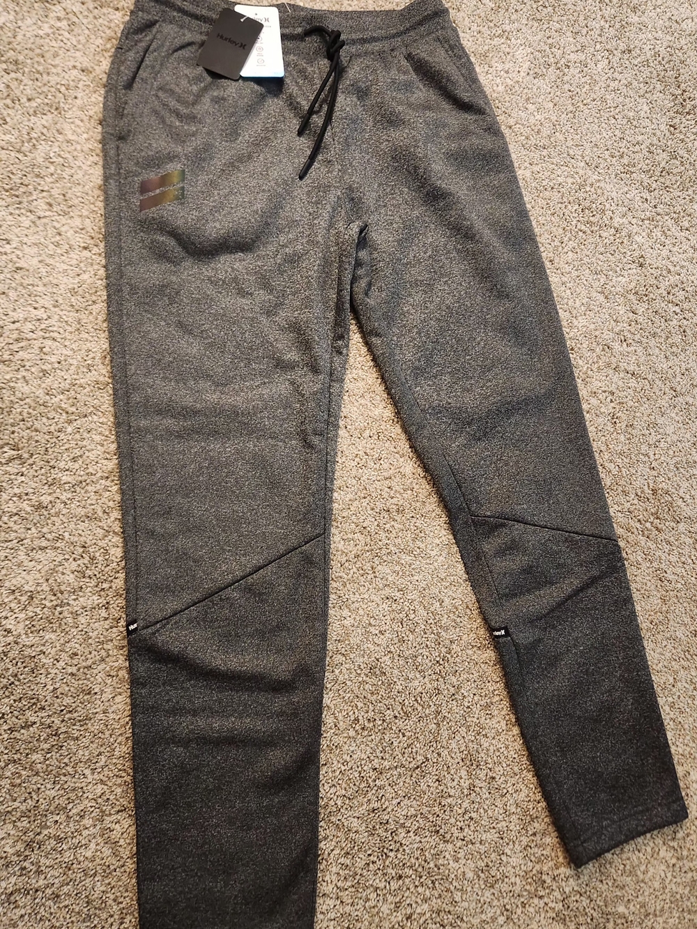 Hurley- Men's Active Jogger Pants w/ Drawstring. NWT Medium. - Picture 2 of 14